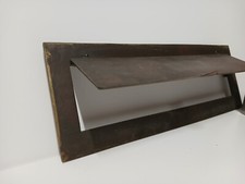 Ancienne entrée de boite aux lettres en bronze