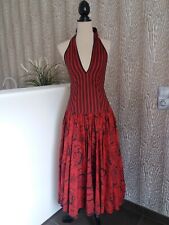 Robe Souleiado dos nu vintage 