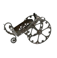 Porte bouteille en métal Argenté poinçonné, Porte Bouteille à Vin, Casier à Vin