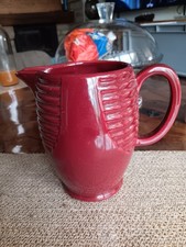 Pichet Ancien Rouge Émaillée  St Clément