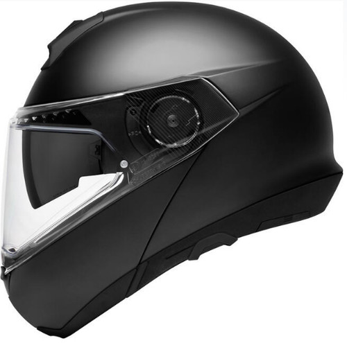 Casque modulaire noir - modulaire, mat