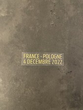 Patch Détail Match France-Pologne 8eme de Finale Coupe Du Monde ? Vendeur Pro