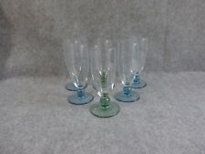 6 verres,flûtes à champagne