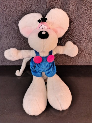 Peluche diddl blanc - peluche,