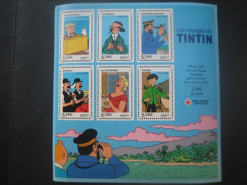 Bloc feuillet timbre les - feuillet, 6