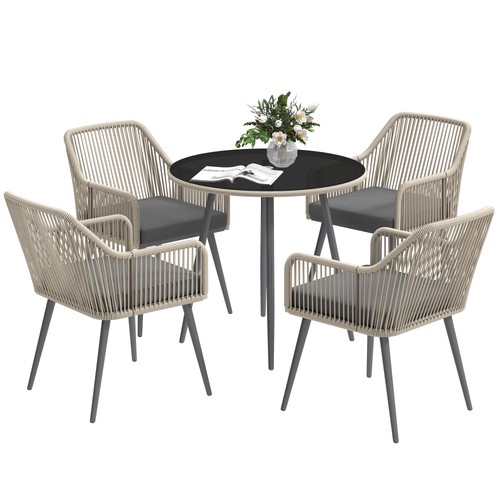 Outsunny salon jardin - salon, de