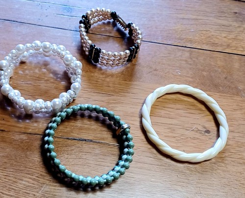 Bracelets fantaisie lot 3 - bracelets, fantaisie.