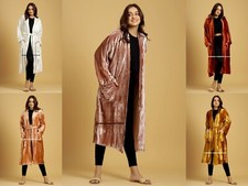 Femme Chaud Souple Velours