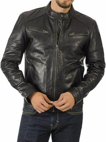 Veste napa souple cuir - veste,