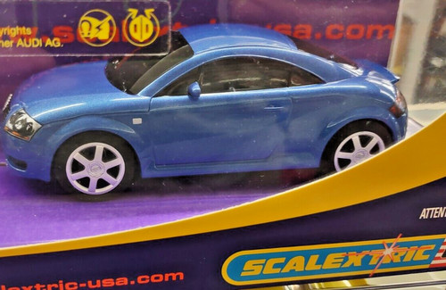 Scalextric c2507 audi blue - tt,