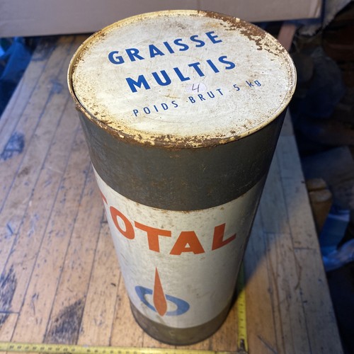 Bidon pot graisse total 5 - bidon,