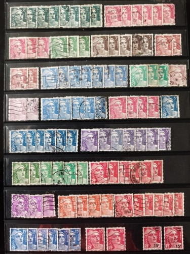 Vrac timbres france - ,