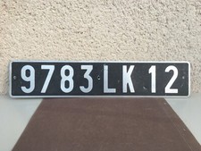 Ancienne plaque