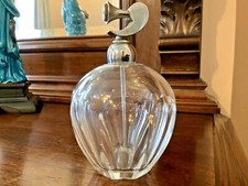 Baccarat flacon atomiseur art déco signe