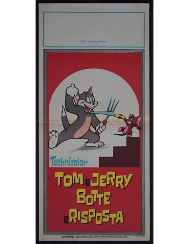 Locandina tom jerry botte - locandina,