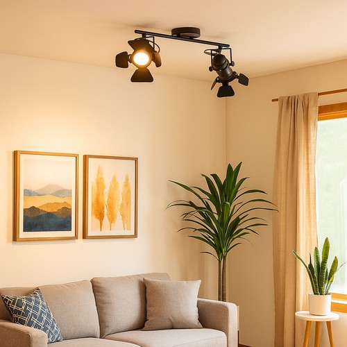 Lampe plafond projecteur - plafond,