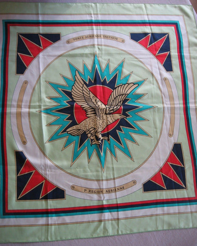 Foulard carré soie - de,
