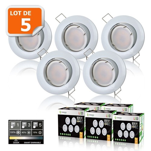 Spots led step dimmable - led, 3-step