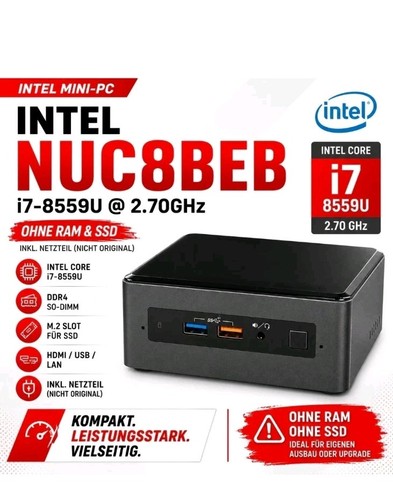 Intel nuc8beb 8559u - nuc8beb, i7-8559u