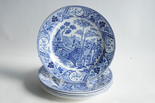 Assiettes faïence wedgwood - 6,