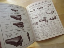 CATALOGUE MANUFACTURE FRANCAISE SELLES VELOCIPEDIQUES 1935 CYCLES VELOS BOLLAND
