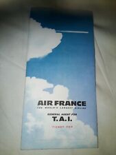 Brochure 1960's Avion Boeing