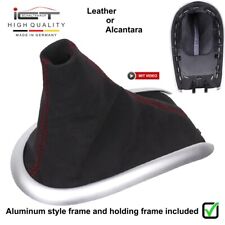 ICT Soufflet de vitesse cuir Alcantara® pour Porsche Boxster 986, 911 996 rouge