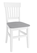 Chaise de cuisine blanche