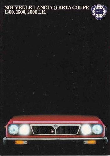 Catalogue brochure lancia beta - catalogue,
