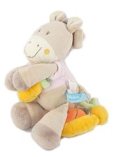 Doudou peluche musicale cheval - peluche,