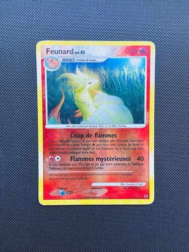 Carte pokémon feunard - carte, 36/127
