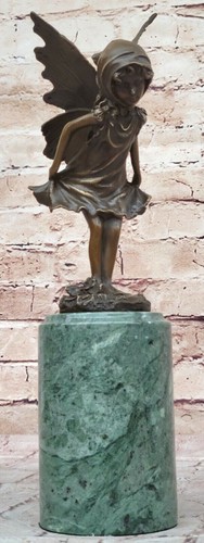 Style art nouveau - bronze, fairy