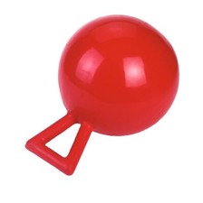32398 Cheval Balle à Jouer 25 cm Rouge