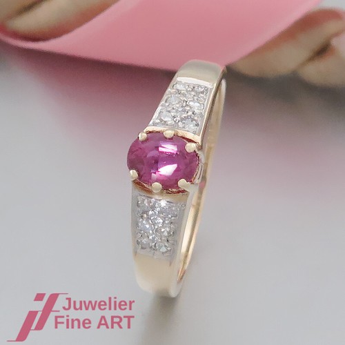 Bague moderne avec 1 rubis - moderne,