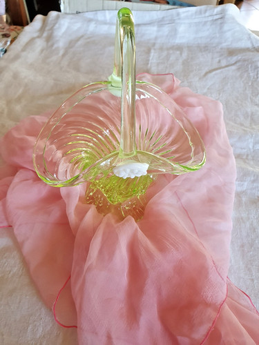 Panier verre soufflé - en,