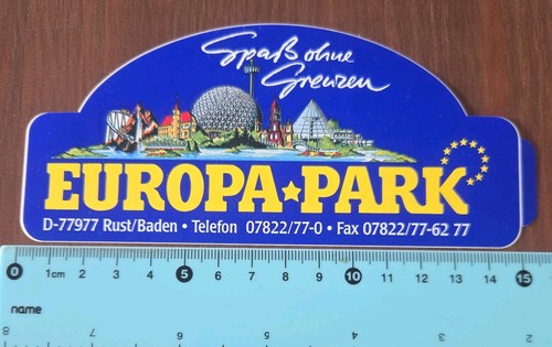 Europapark advertising sticker