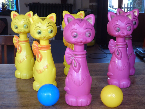 Jeu quilles en plastique - en,