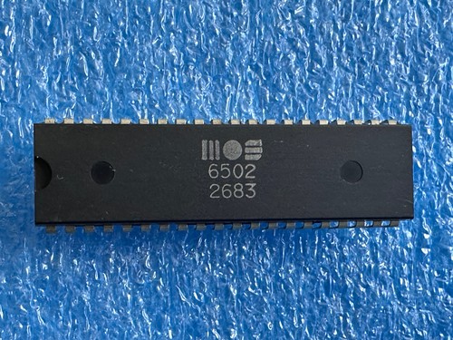 Chip cpu 6502 commodore pour - cpu,