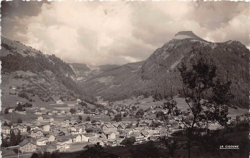 Cpsm morzine vue generale - 74,