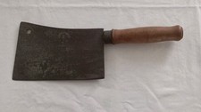 Ancienne feuille / Couperet de boucher 