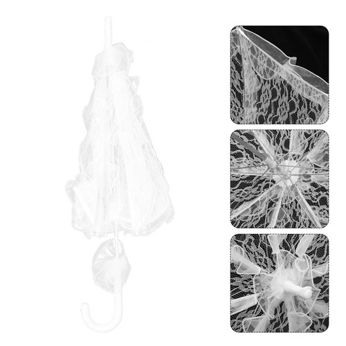 Parapluie dentelle vintage - en,