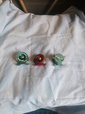 Lot De 3 PEERLESS Pratic MOULINET DE PECHE ANCIEN DE COLLECTION EN ALUMINIUM 