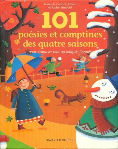 101 poésies comptines des - et,