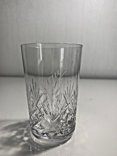 Verre gobelet cristal - verre,