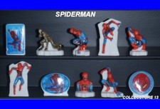 DVO2 SERIE COMPLETE DE FEVES SPIDERMAN - SUPER HEROS