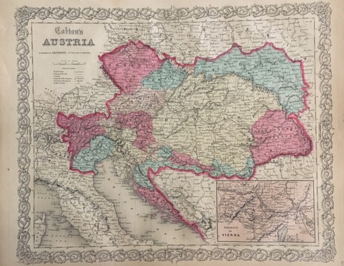 Colton 1855 austria atlas - 1855,