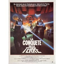 CONQUEST OF THE EARTH French Movie Poster  15x21 - 1981 - Barry Crane, Lorne Gre