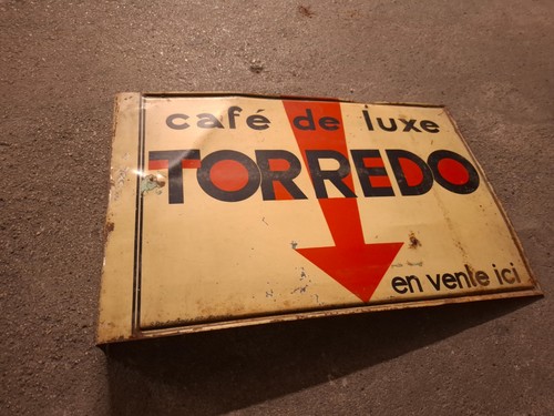 Plaque tole litho - en, de