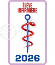 Caducée élève infirmière