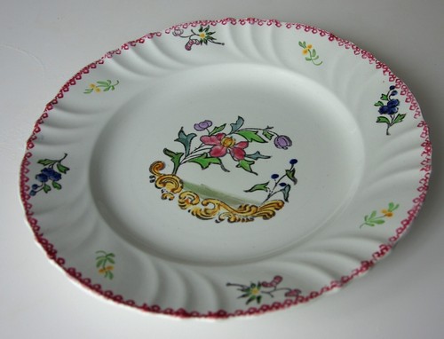 Plat ancien faience - ancien,